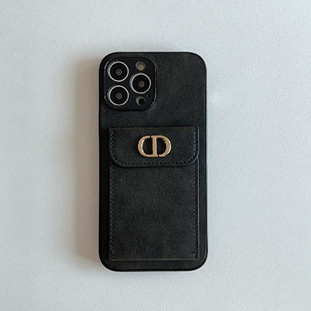 Dior iphone15スマホケース カード収納