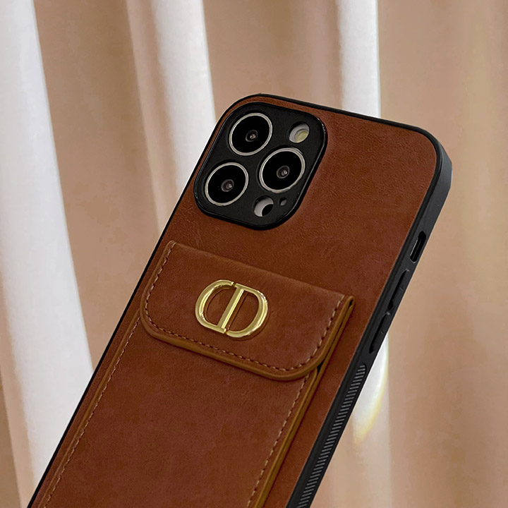 Dior iphone15スマホケース カード収納