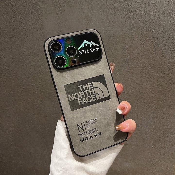 the north face iPhone15カバー レンズ保護